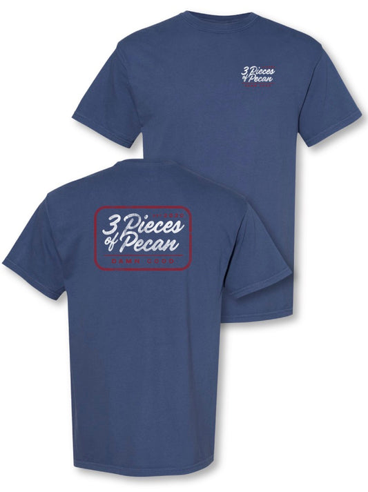 3 Pieces of Pecan Summertime Tee - Blue